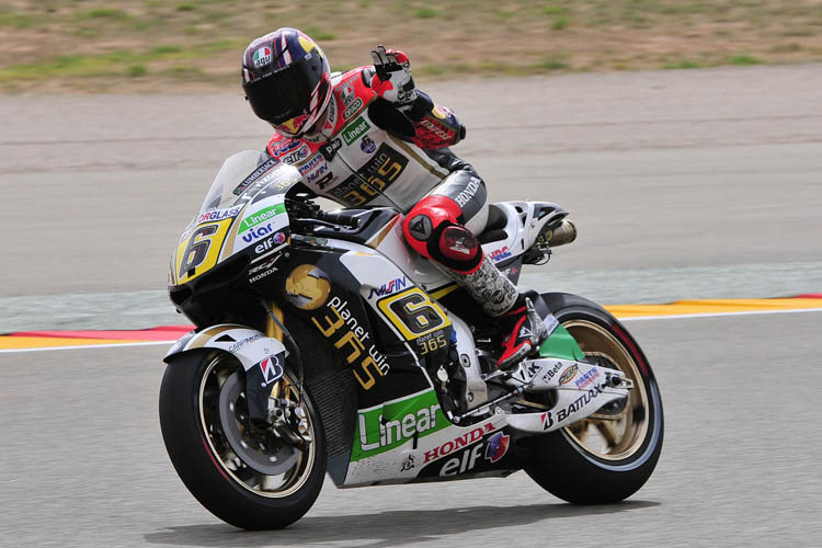 Stefan Bradl beim Aragón-GP