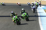 Die beiden Kawasaki ZX-6R von Puccetti Racing fuhren 2016 zumeist an der Spitze des Feldes