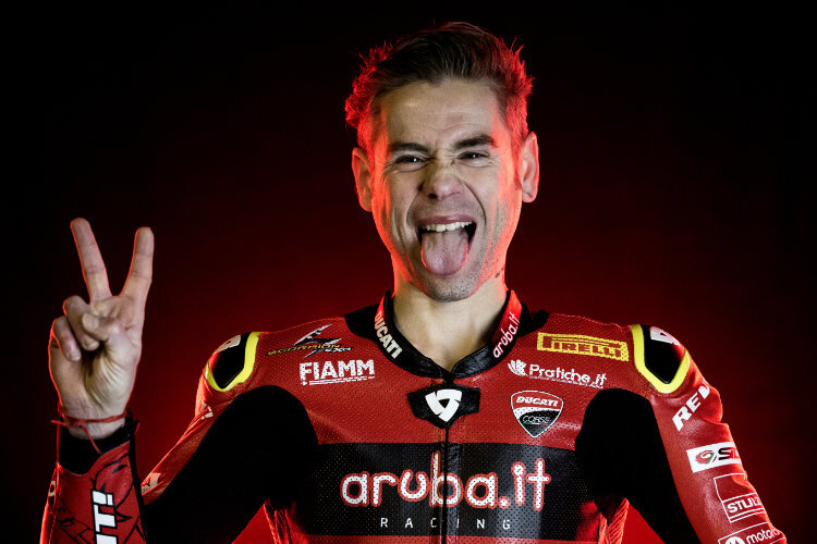 Alvaro Bautista mit neuer Frisur