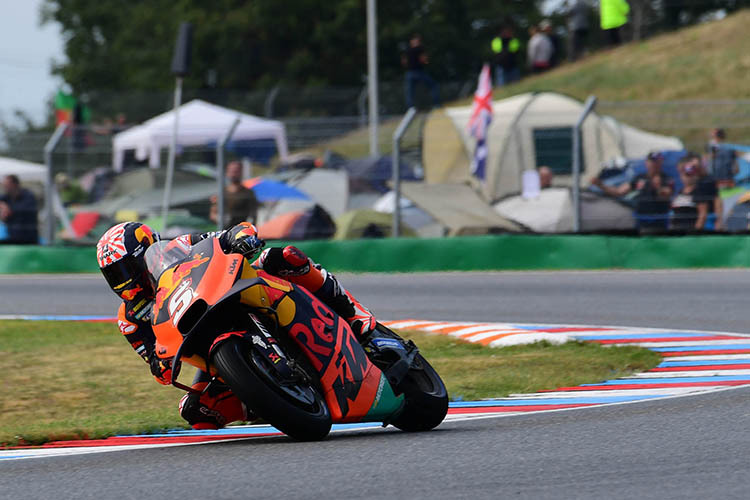 Johann Zarco fährt vom 3. Startplatz los