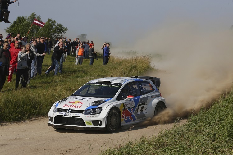 Und wieder Bestzeit für Jari-Matti Latvala