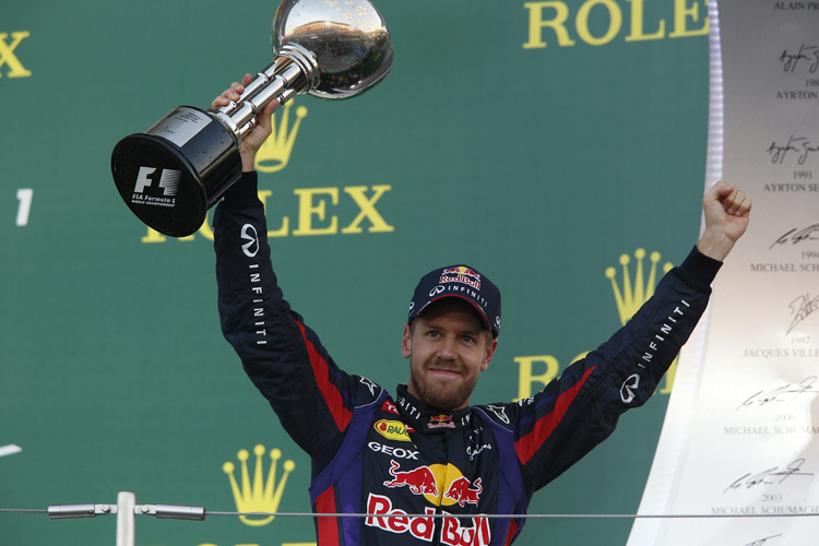 Sebastian Vettel: Vierter GP-Sieg in Suzuka