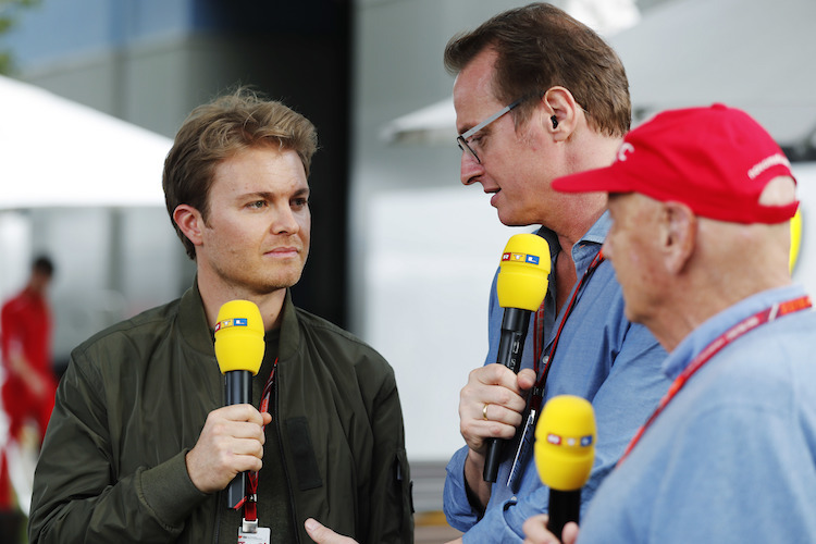 Nico Rosberg als RTL-Experte