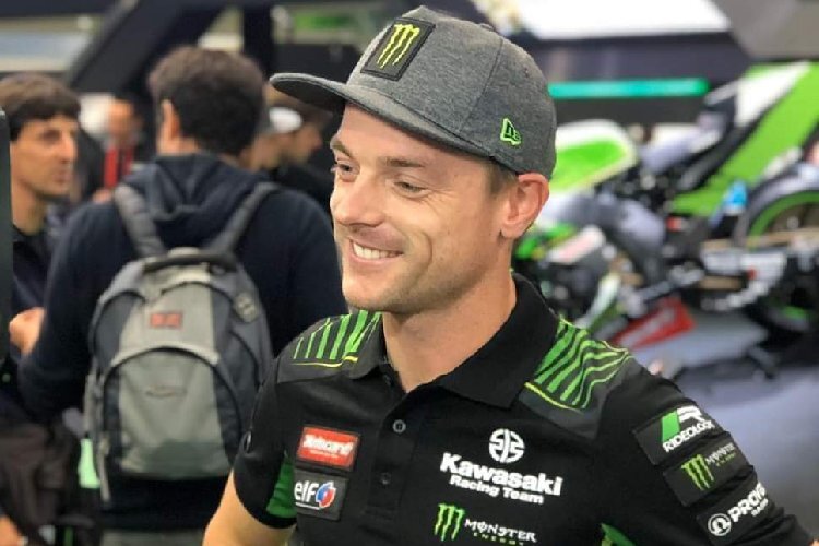 Alex Lowes in Kawasaki-Farben sieht bereits vertraut aus