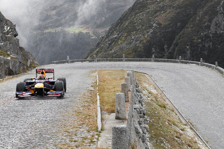 Buemi: «Die Fahrt war sehr holprig. Dafür war die Aussicht fantastisch.» 