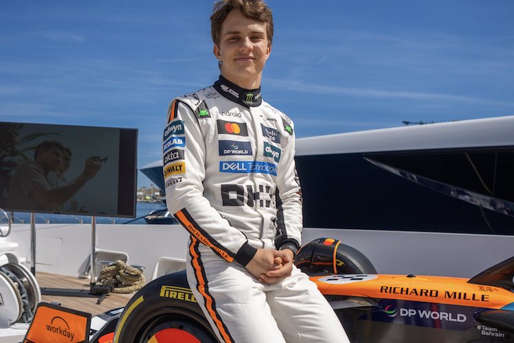 Oscar Piastri in Monaco
