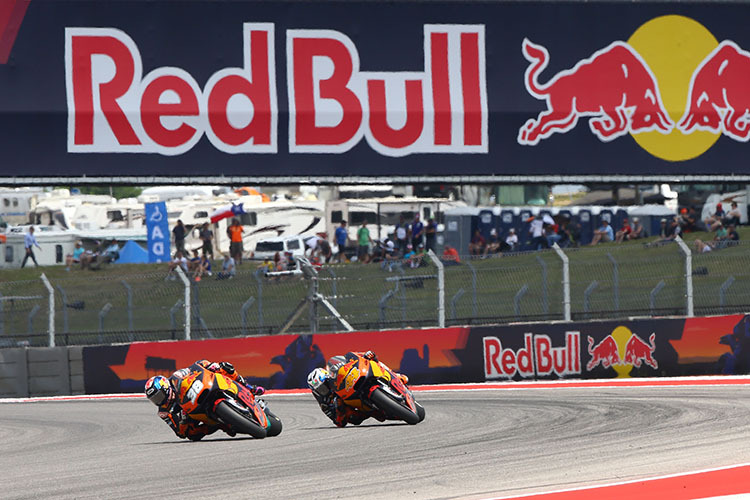 Bradley Smith und Pol Espargaró in Austin