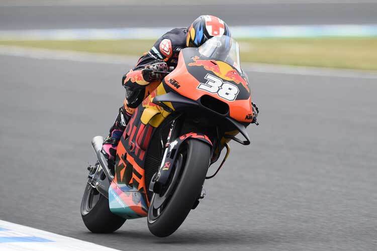 Bradley Smith war mit Platz 18 am Freitag zufrieden