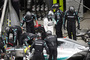 Nico Rosberg ärgerte sich nach seinem Ausfall: «Unglaublich, dass so etwas genau in diesem Moment passieren muss»