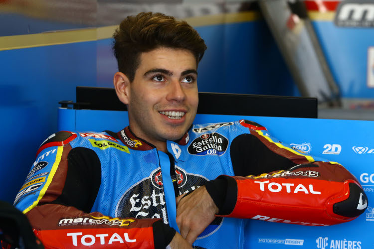 Moto2-Ass Augusto Fernandez fühlt sich in der Marc-VDS-Box immer wohler