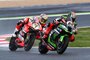 Chaz Davies (7) und Tom Sykes: Wer wird nach Katar die Nase vorne haben?