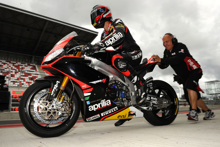 Sylvain Guintoli und Aprilia: 2013 noch dabei?