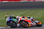 2015 kämpften Rossi und Pedrosa in Aragón um Platz 2 hinter Lorenzo