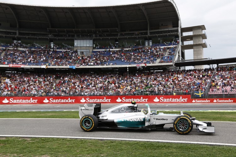 Die F1 fährt auch 2015 in Hockenheim