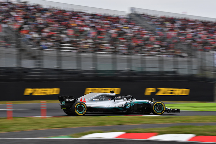 Lewis Hamilton darf auf den weichen Reifen ins 17. Saisonrennen starten
