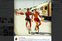 Dieses Bild postete Lewis Hamilton