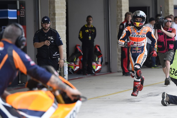 Marc Márquez: Auch ohne Bike ist der MotoGP-Star schnell unterwegs