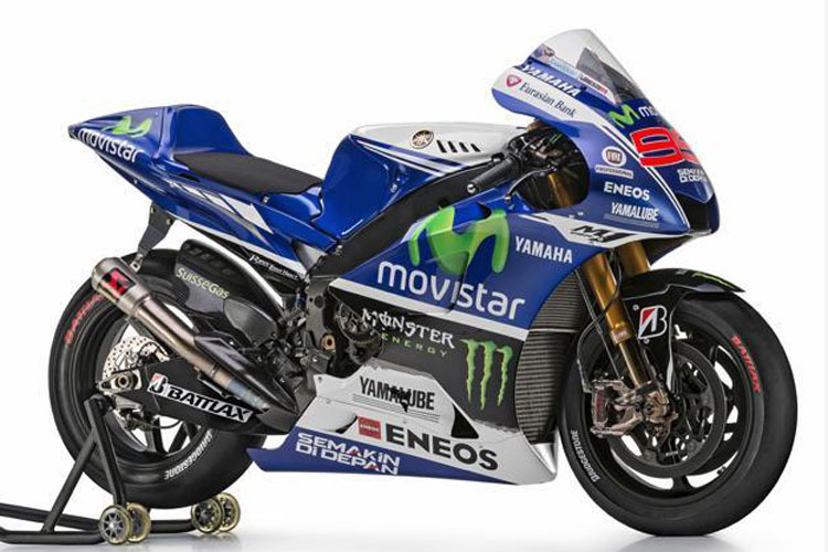 Jorge Lorenzos Yamaha für die MotoGP-Saison 2014