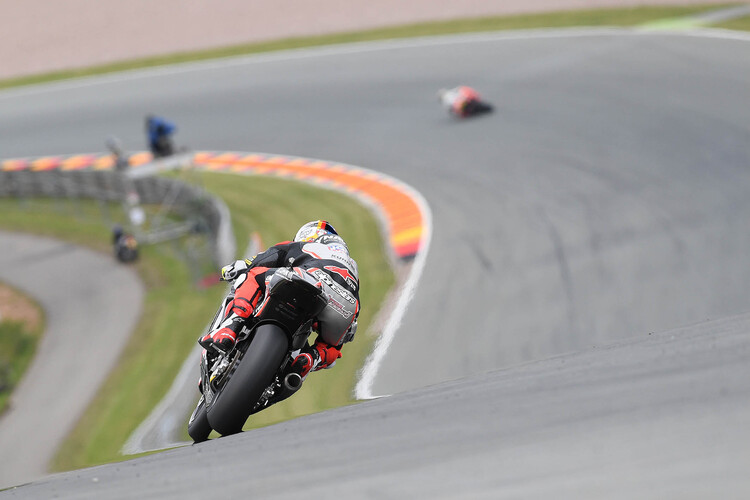 Jonas Folger auf dem Sachsenring