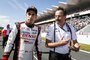Fachmann: Rob Leupen (re.) mit Toyota-Pilot Sébastien Buemi