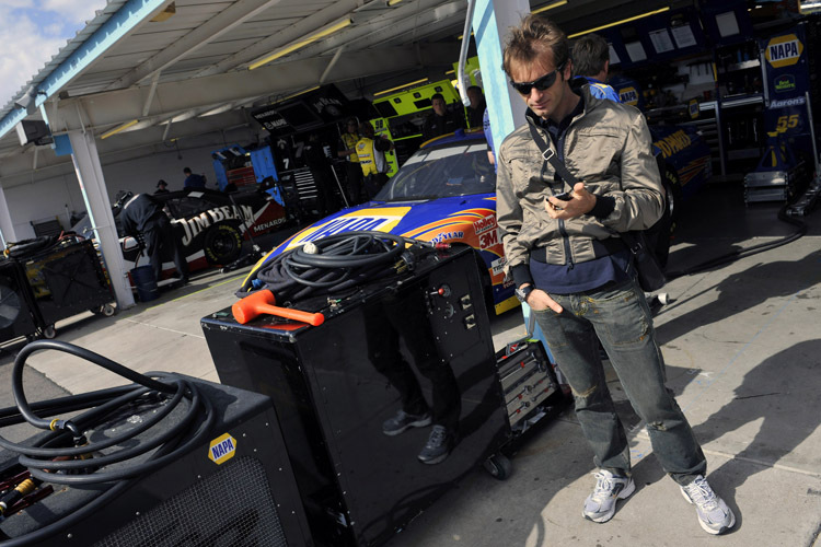 Der «Tourist» im Fahrerlager von Phoenix: Jarno Trulli