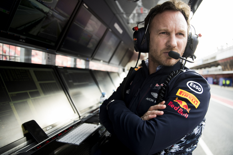 Red Bull Racing-Teamchef Christian Horner