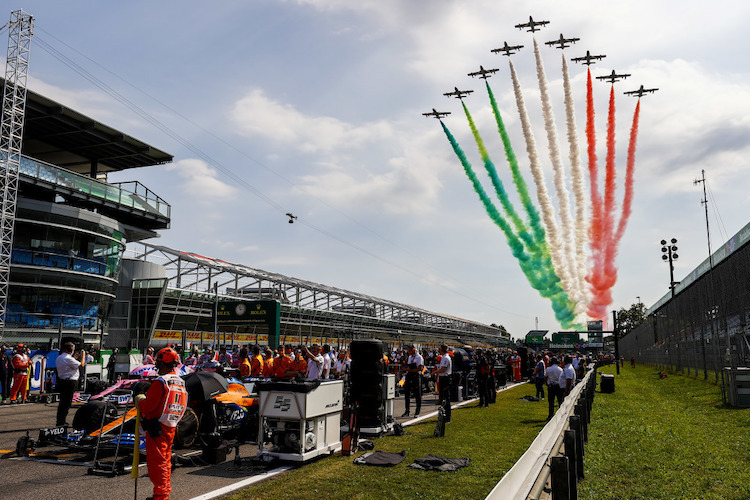 Willkommen zum Rennen in Monza
