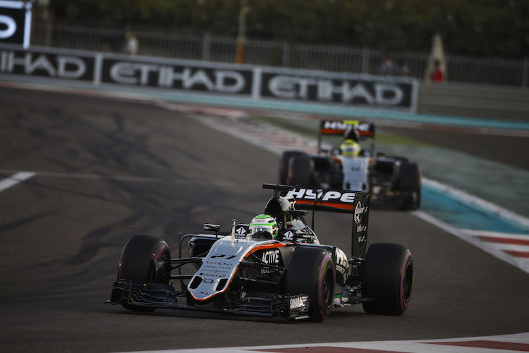 Nico Hülkenberg und Sergio Pérez