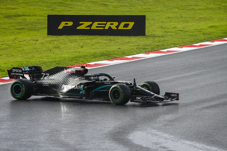 Valtteri Bottas erlebte in Istanbul ein Rennen zum Vergessen