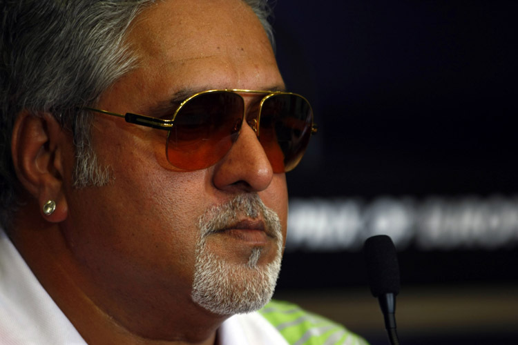 Vijay Mallya, Teilhaber des WM-Siebten