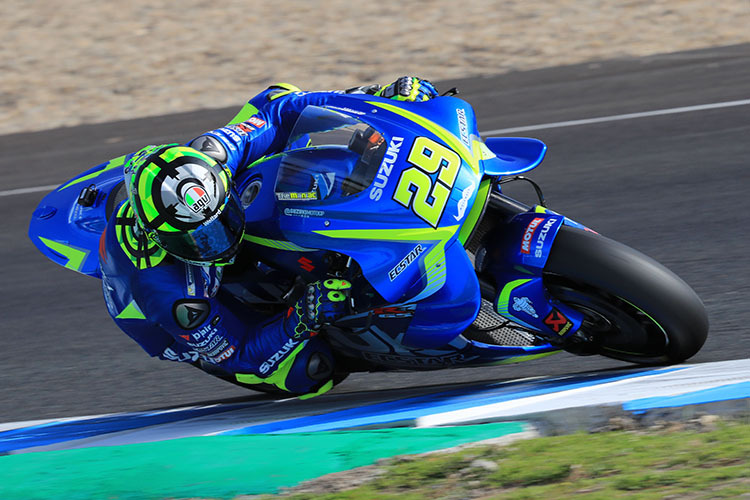 Andrea Iannone auf der Suzuki GSX-RR