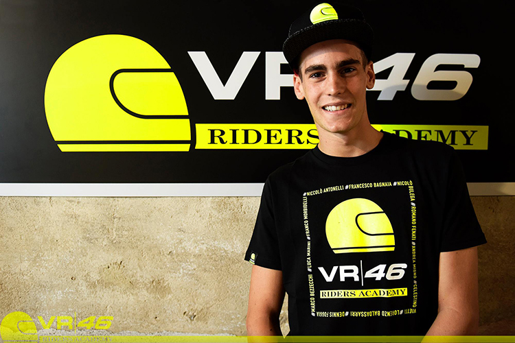 Stefano Manzi ist nun Teil der VR46 Riders Academy