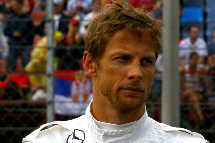 McLaren-Pilot Jenson Button: «Natürlich hat man immer wieder einmal einen schlechten Tag und das schmerzt wie die Hölle, denn man will ja konkurrenzfähig sein und kämpfen»