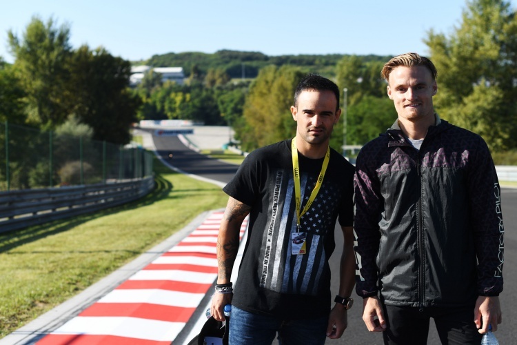 Chaz Davies und Javier Fores im Audi TT Cup 2016
