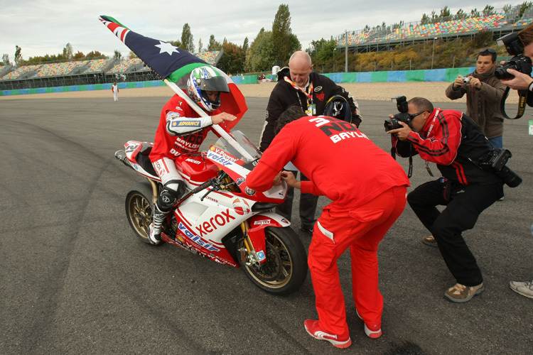 2008 wurde Troy Bayliss zum dritten Mal Weltmeister – und trat zurück