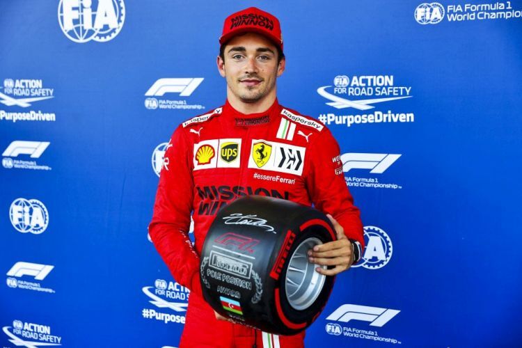 Pole Sitter Charles Leclerc