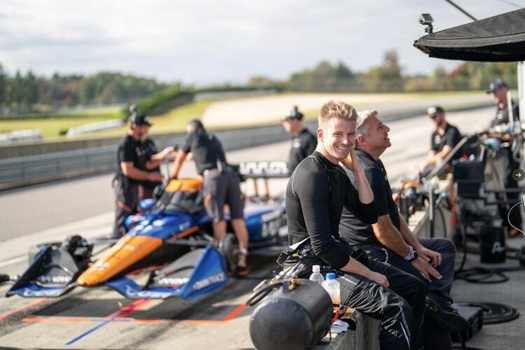 Nico Hülkenberg beim Test mit McLaren