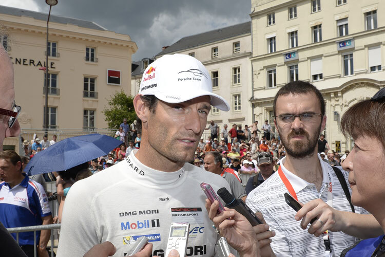 Mark Webber fährt am Wochenende in Le Mans