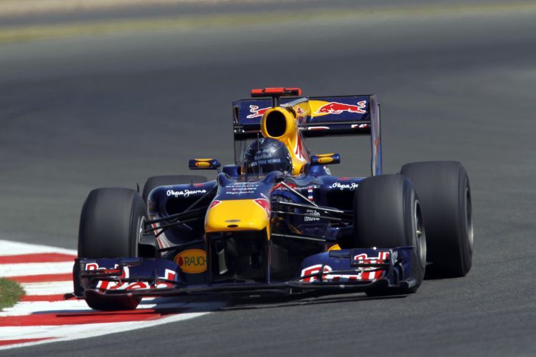 Sebastian Vettel ist auf Kurs: Schnellster am Morgen