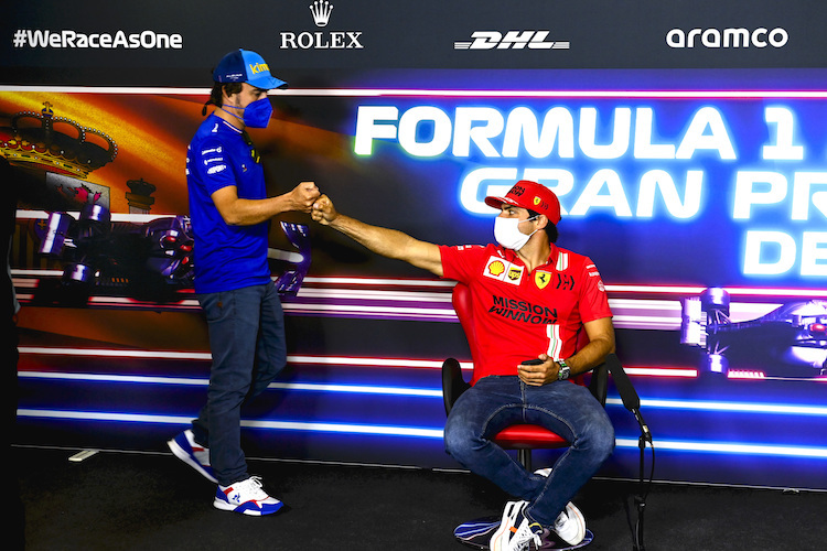 Fernando Alonso und Carlos Sainz