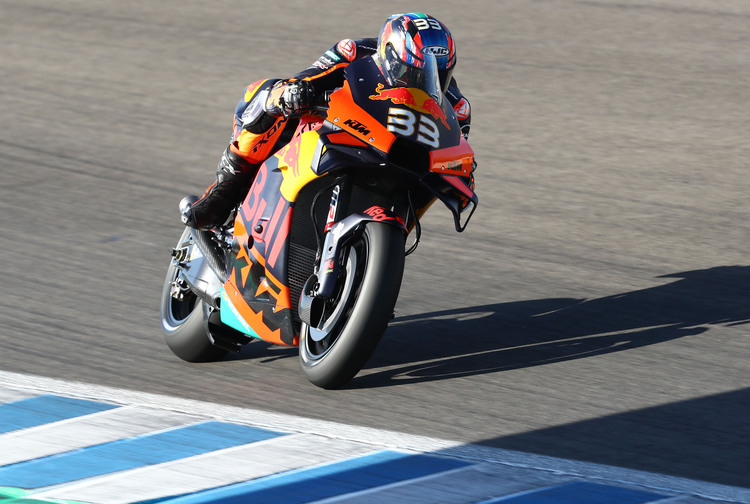 Brad Binder kommt mit der KTM immer besser zurecht