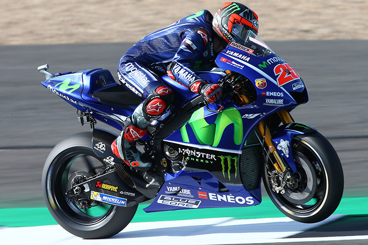 Maverick Viñales in Silverstone