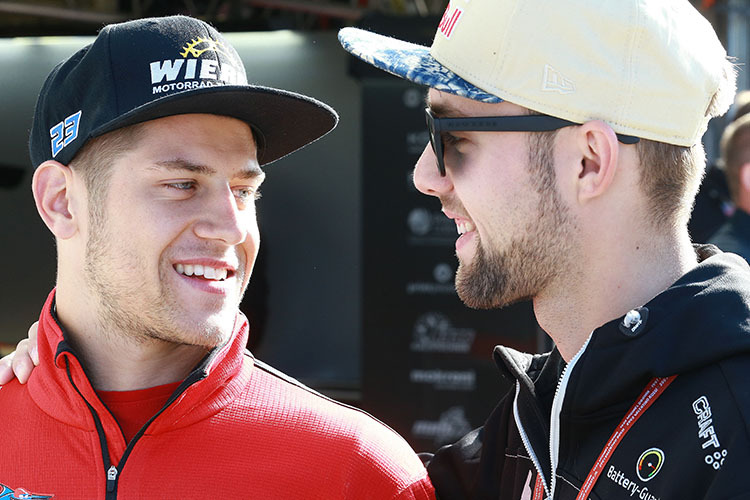 Marcel Schrötter und Jonas Folger