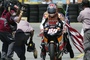 Nicky Hayden mit Vater Earl auf dem Höcker seiner Honda