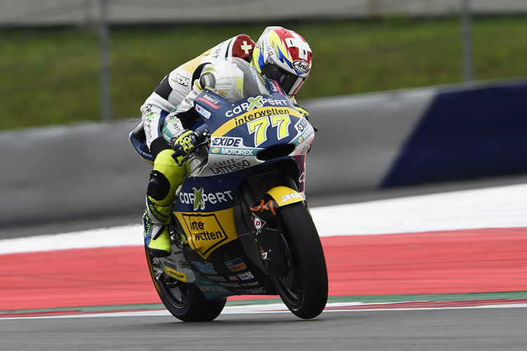 Dominique Aegerter auf dem Red Bull Ring