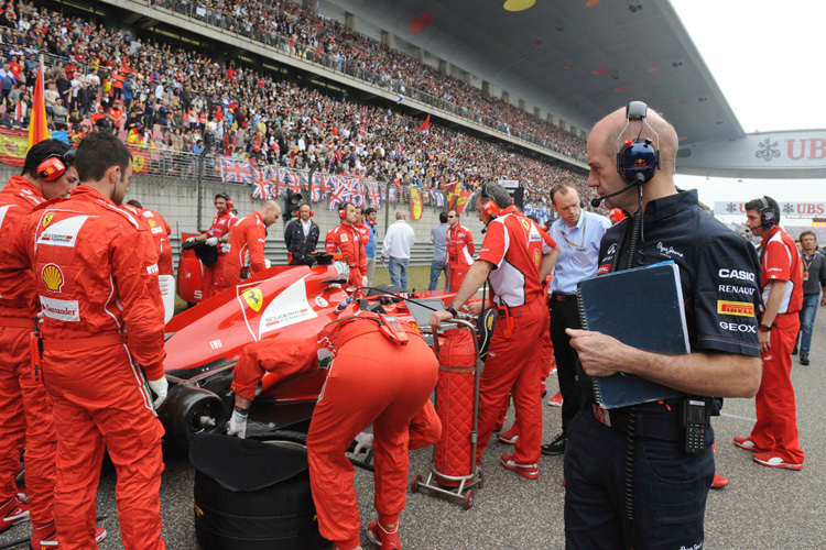 Adrian Newey: Ein Blick ist noch kein Flirt