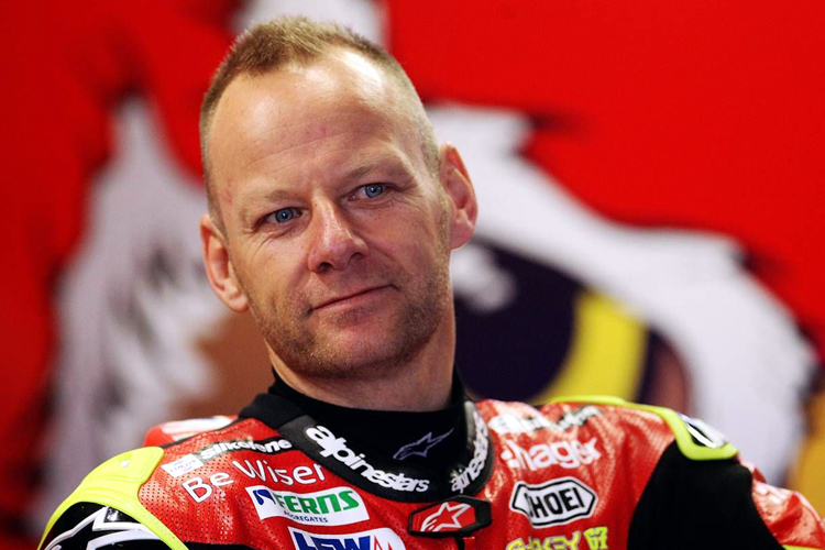 Der sechsfache Britische Superbike-Champion Shane Byrne