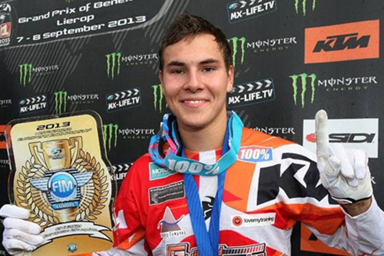 Valentin Guillod: Der Schweizer kommt als EMX250-Champion in die WM