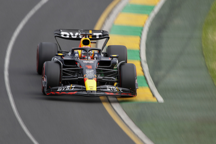 Max Verstappen schnappte sich im Melbourne-Qualifying die Pole