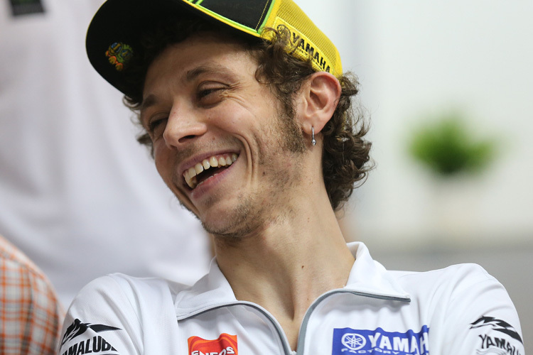 Strahlt wieder: Valentino Rossi